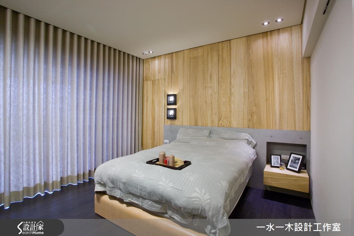 34坪新成屋(5年以下)＿北歐風臥室案例圖片＿一水一木設計工作室＿一水一木_24之14