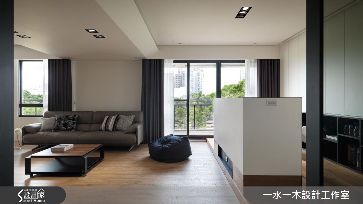 新成屋(5年以下)＿休閒風客廳書房案例圖片＿一水一木設計工作室＿一水一木_25之1