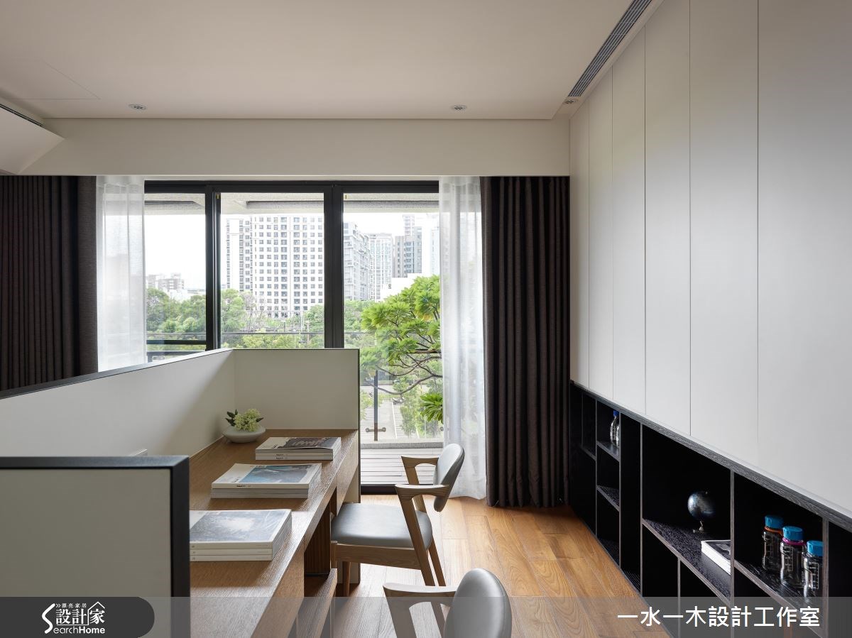 新成屋(5年以下)＿休閒風書房案例圖片＿一水一木設計工作室＿一水一木_25之2