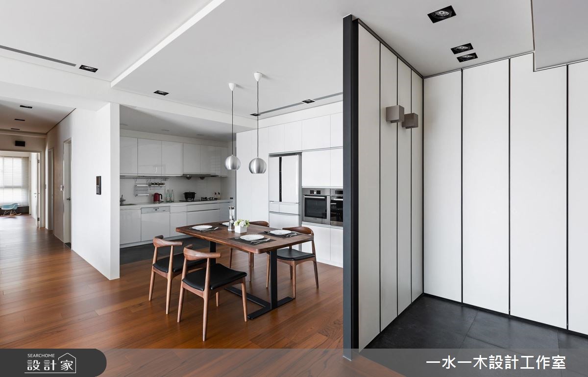 38坪新成屋(5年以下)＿奢華風餐廳廚房案例圖片＿一水一木設計工作室＿一水一木_28之8