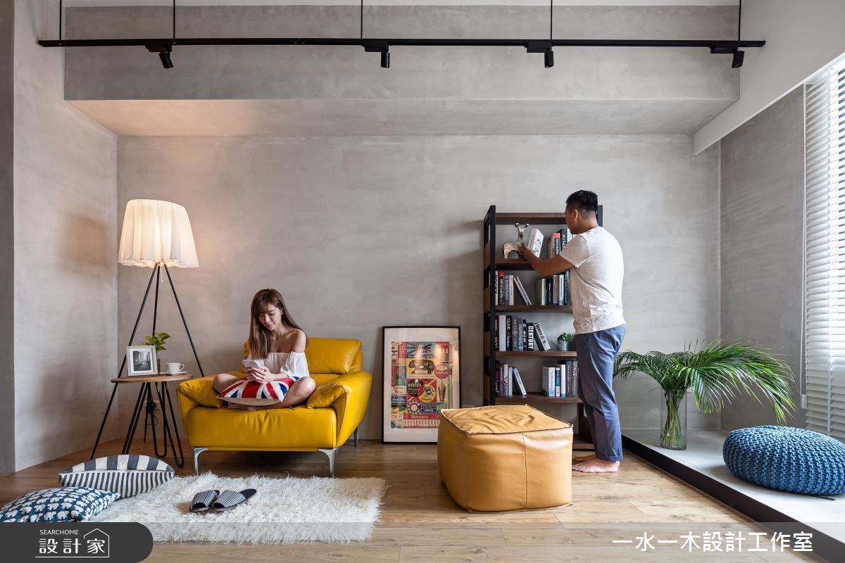 19坪新成屋(5年以下)＿工業風客廳案例圖片＿一水一木設計工作室＿一水一木_30之6