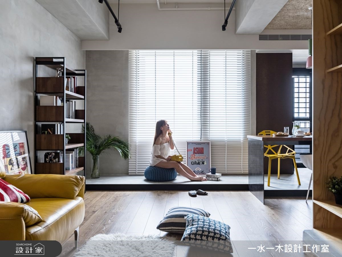 19坪新成屋(5年以下)＿工業風客廳案例圖片＿一水一木設計工作室＿一水一木_30之9