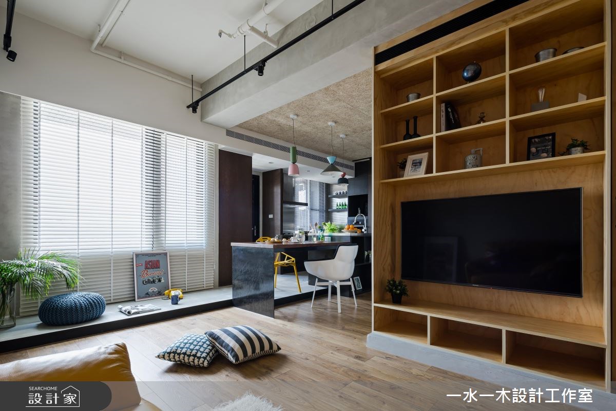 19坪新成屋(5年以下)＿工業風客廳案例圖片＿一水一木設計工作室＿一水一木_30之10