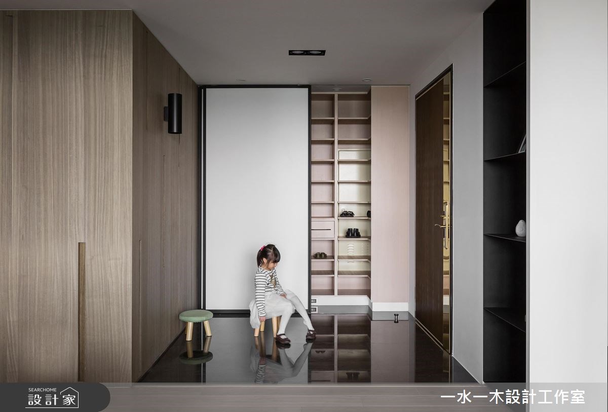 48坪新成屋(5年以下)＿混搭風玄關案例圖片＿一水一木設計工作室＿一水一木_32之1