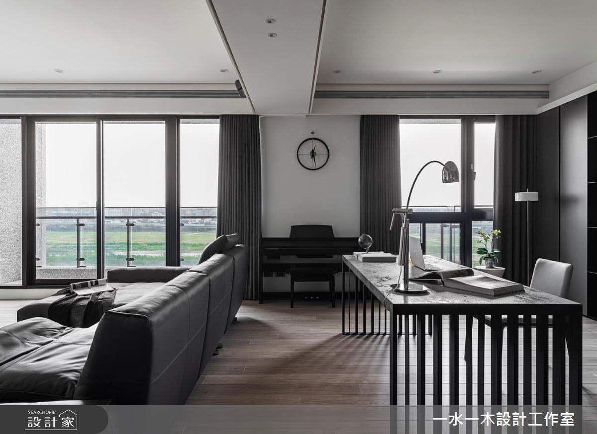 48坪新成屋(5年以下)＿混搭風工作區案例圖片＿一水一木設計工作室＿一水一木_32之11