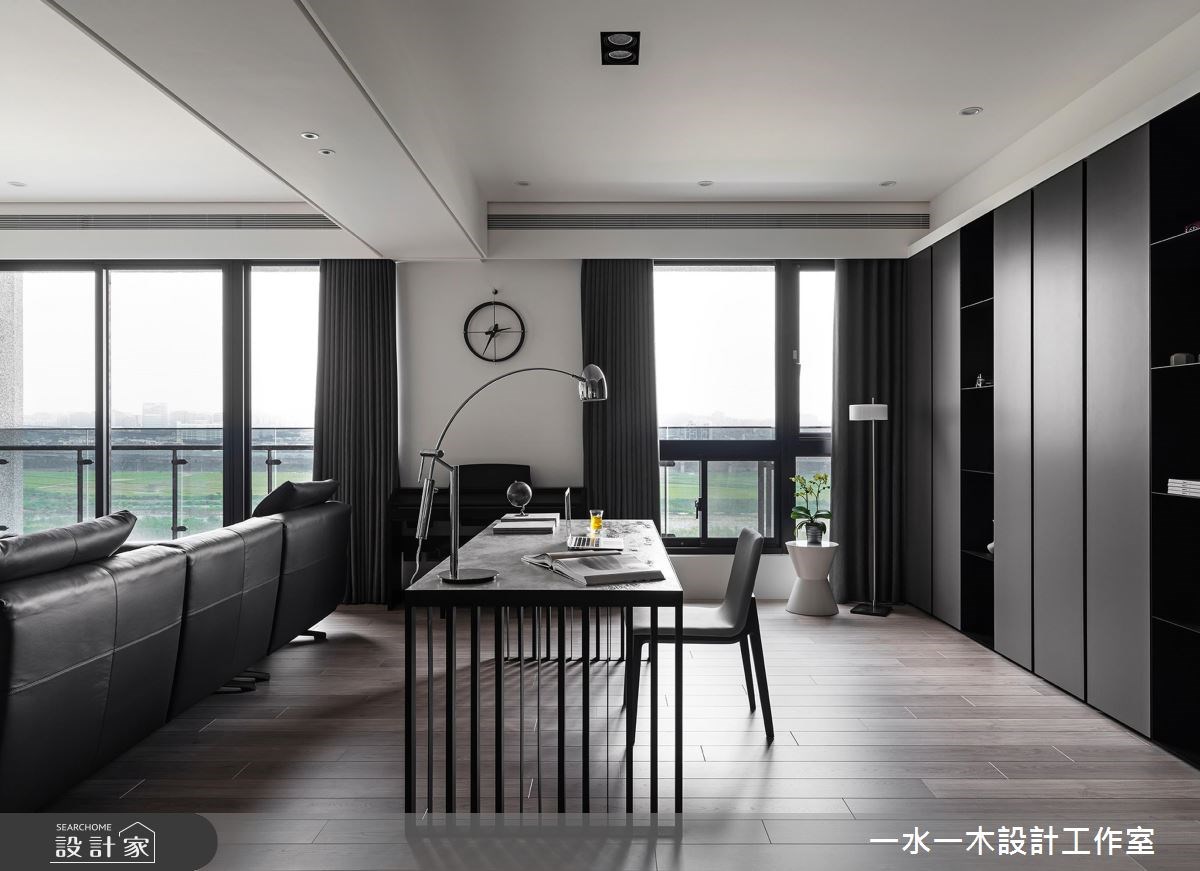 48坪新成屋(5年以下)＿混搭風工作區案例圖片＿一水一木設計工作室＿一水一木_32之12