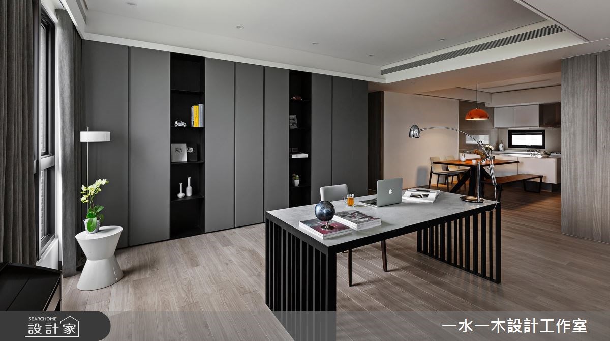 48坪新成屋(5年以下)＿混搭風工作區案例圖片＿一水一木設計工作室＿一水一木_32之17