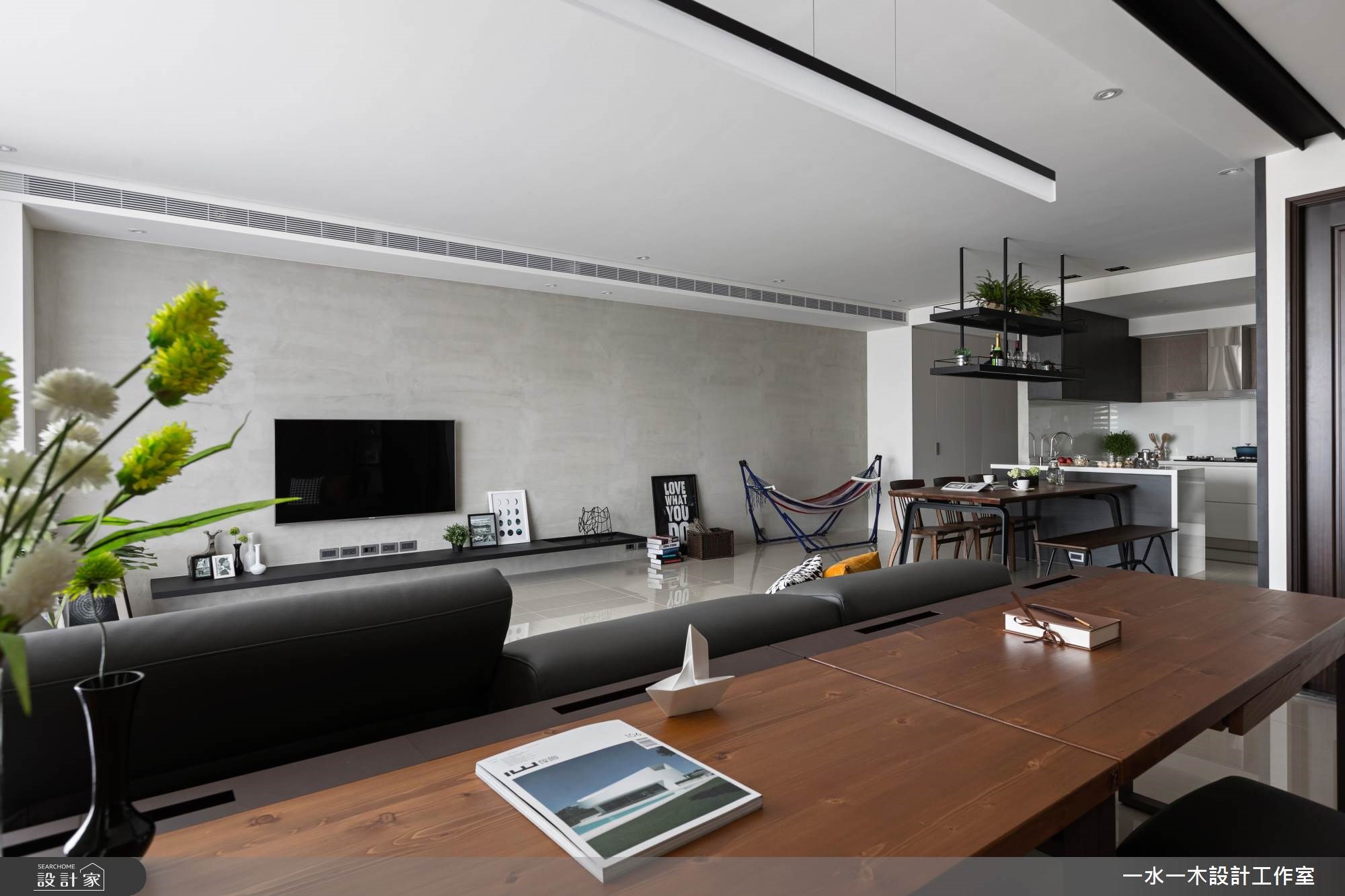 37坪新成屋(5年以下)＿混搭風工作區案例圖片＿一水一木設計工作室＿一水一木_33之14