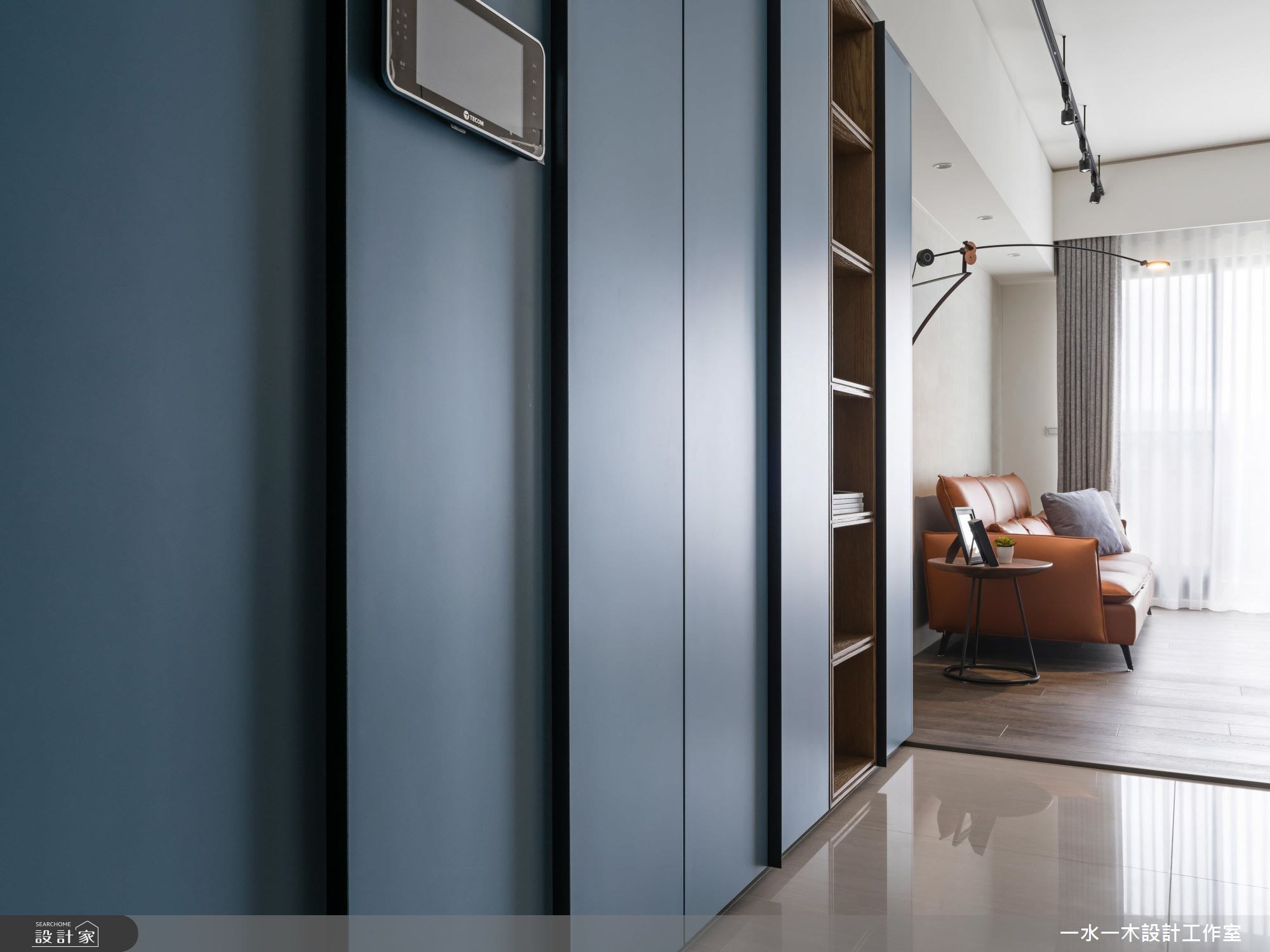 23坪新成屋(5年以下)＿工業風玄關案例圖片＿一水一木設計工作室＿一水一木_34之1