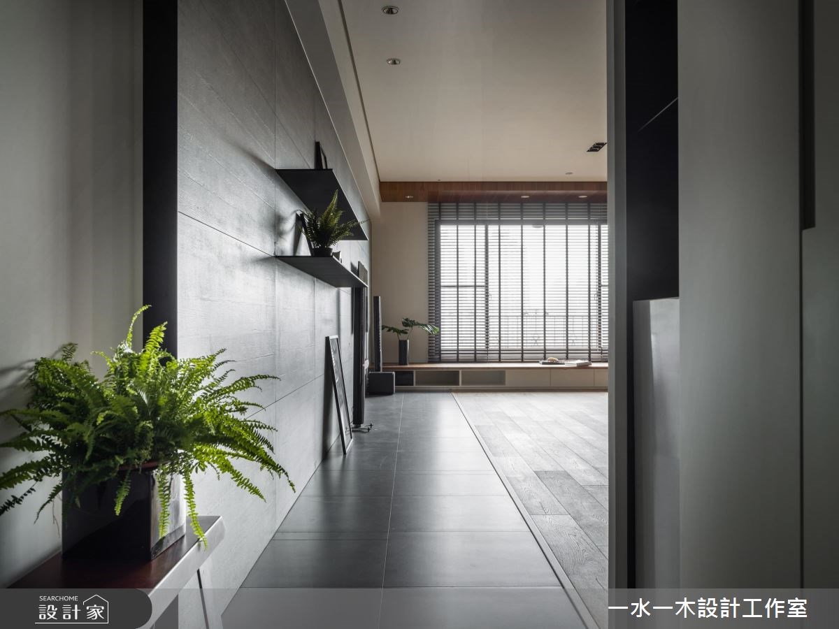 40坪老屋(16~30年)＿人文禪風玄關案例圖片＿一水一木設計工作室＿一水一木_35之1
