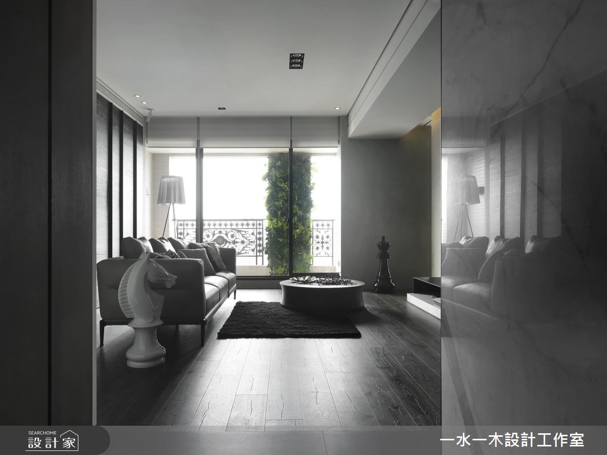 39坪新成屋(5年以下)＿現代風客廳案例圖片＿一水一木設計工作室＿一水一木_37之3