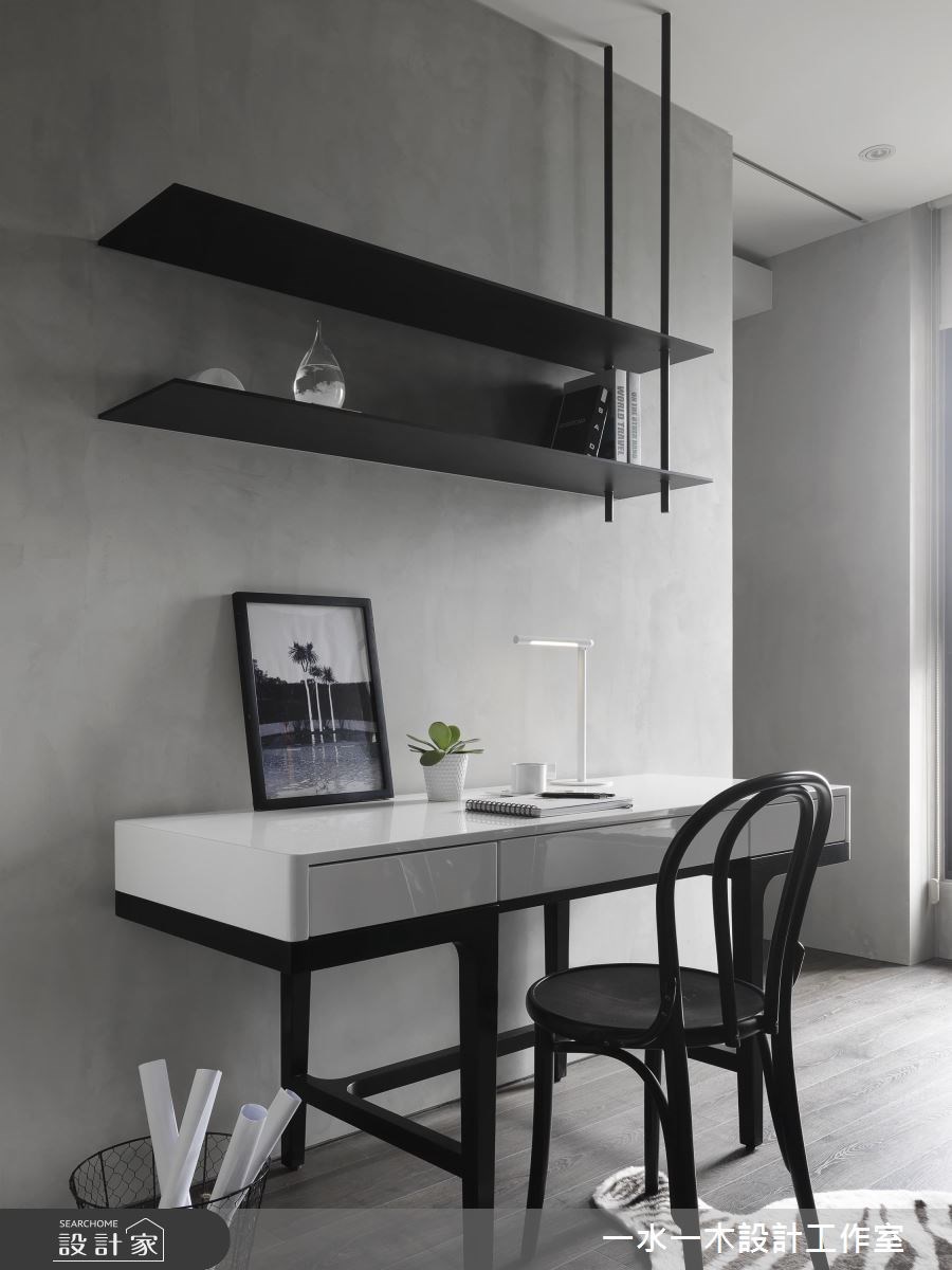 39坪新成屋(5年以下)＿現代風書房案例圖片＿一水一木設計工作室＿一水一木_37之12