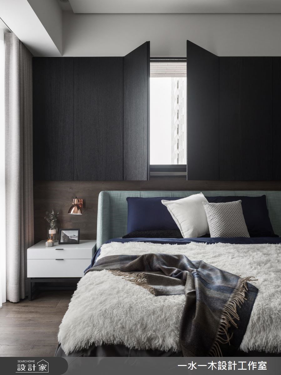 39坪新成屋(5年以下)＿現代風臥室案例圖片＿一水一木設計工作室＿一水一木_37之29
