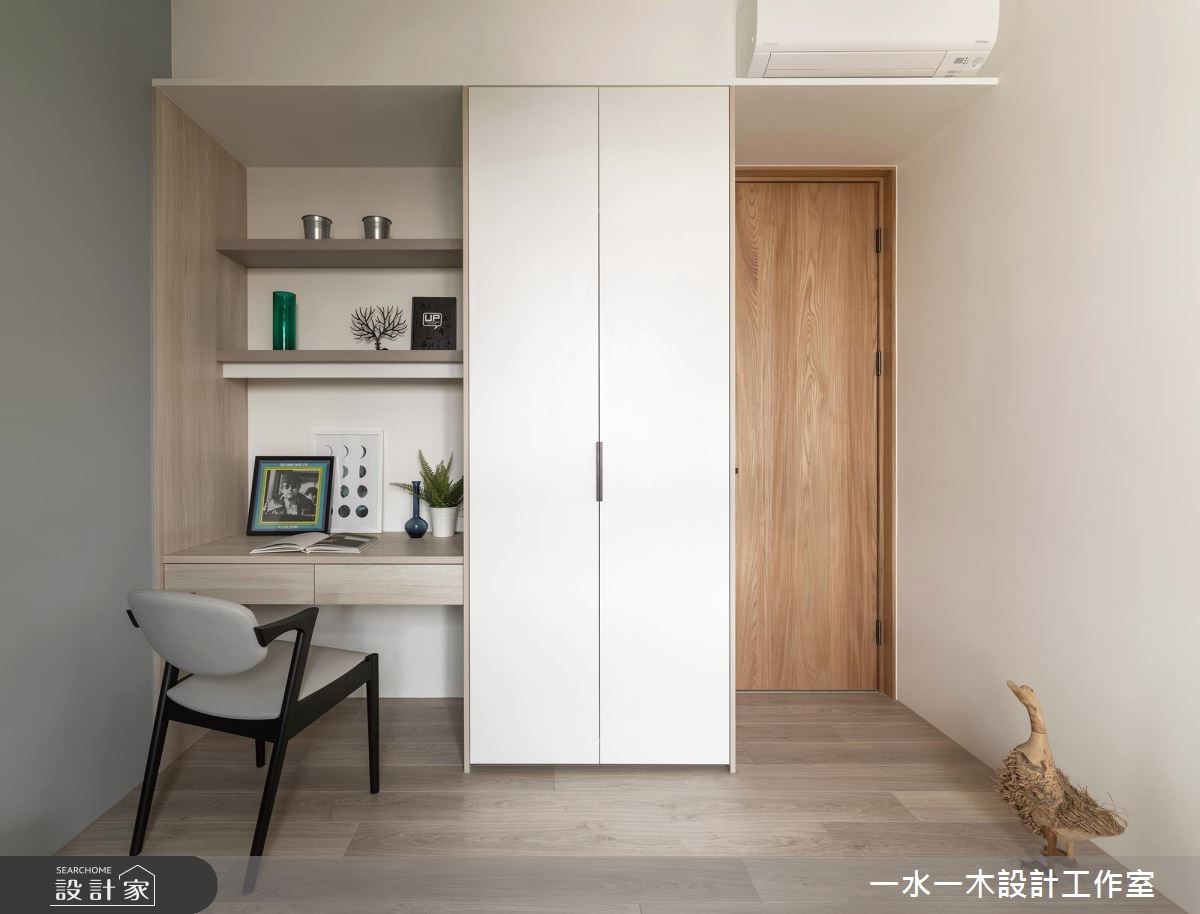 19坪新成屋(5年以下)＿現代風臥室案例圖片＿一水一木設計工作室＿一水一木_38之19