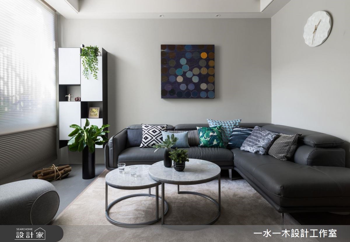 58坪新成屋(5年以下)＿現代風客廳案例圖片＿一水一木設計工作室＿一水一木_39之1