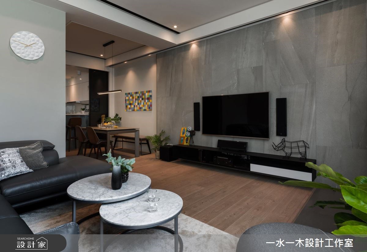 58坪新成屋(5年以下)＿現代風客廳案例圖片＿一水一木設計工作室＿一水一木_39之2
