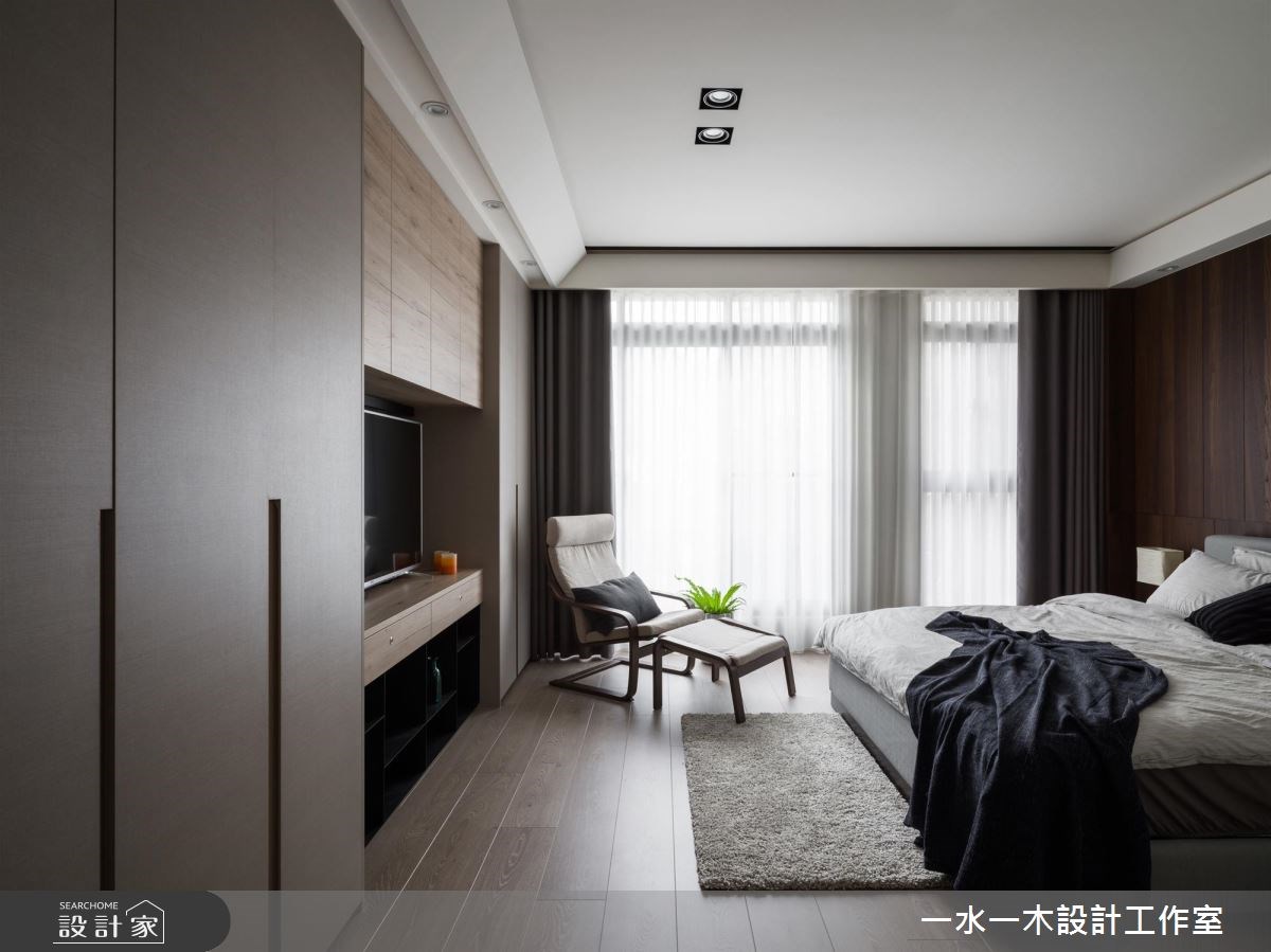 58坪新成屋(5年以下)＿現代風臥室案例圖片＿一水一木設計工作室＿一水一木_39之8