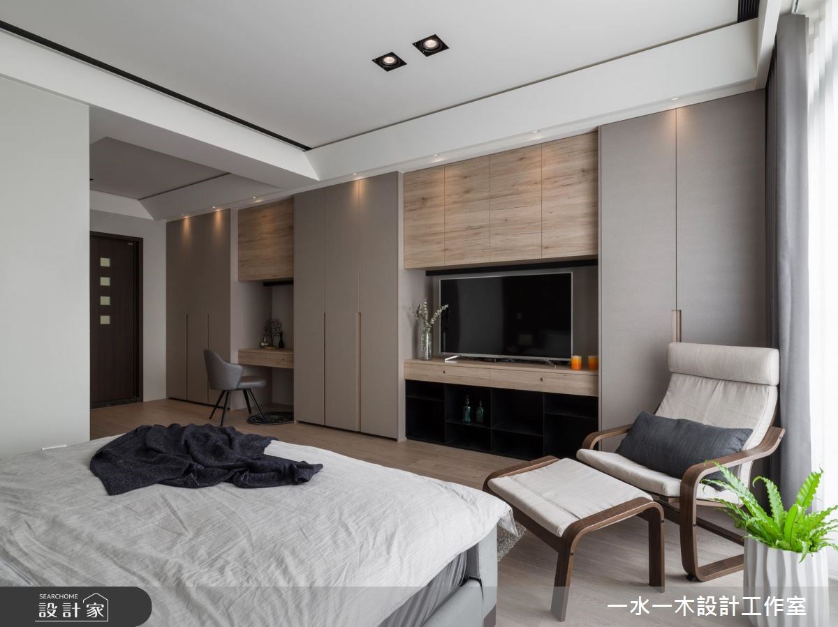 58坪新成屋(5年以下)＿現代風臥室案例圖片＿一水一木設計工作室＿一水一木_39之9