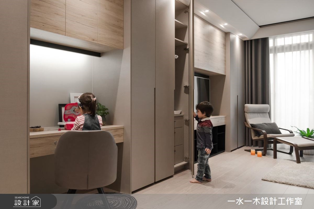 58坪新成屋(5年以下)＿現代風臥室案例圖片＿一水一木設計工作室＿一水一木_39之12