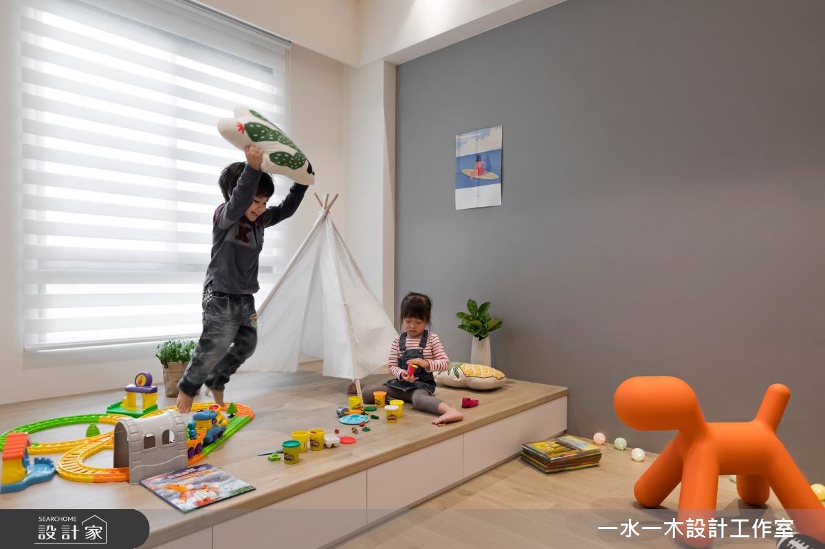 58坪新成屋(5年以下)＿現代風兒童房兒童房案例圖片＿一水一木設計工作室＿一水一木_39之25