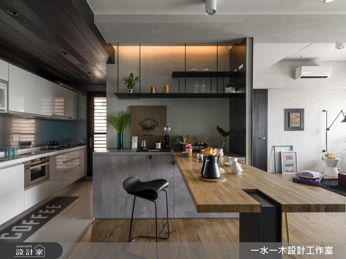 19坪新成屋(5年以下)＿混搭風餐廳廚房案例圖片＿一水一木設計工作室＿一水一木_40之6