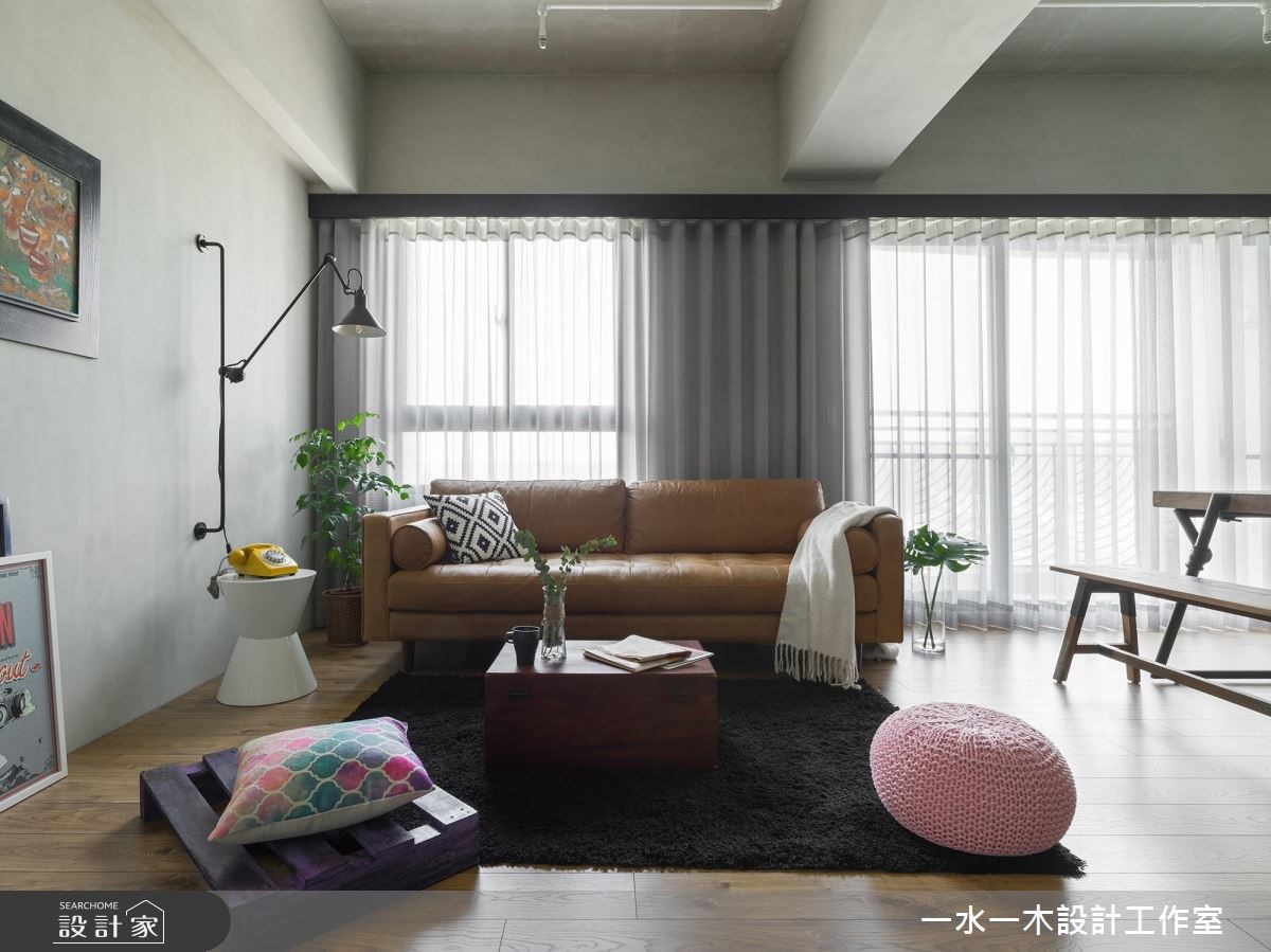19坪新成屋(5年以下)＿混搭風客廳案例圖片＿一水一木設計工作室＿一水一木_40之20
