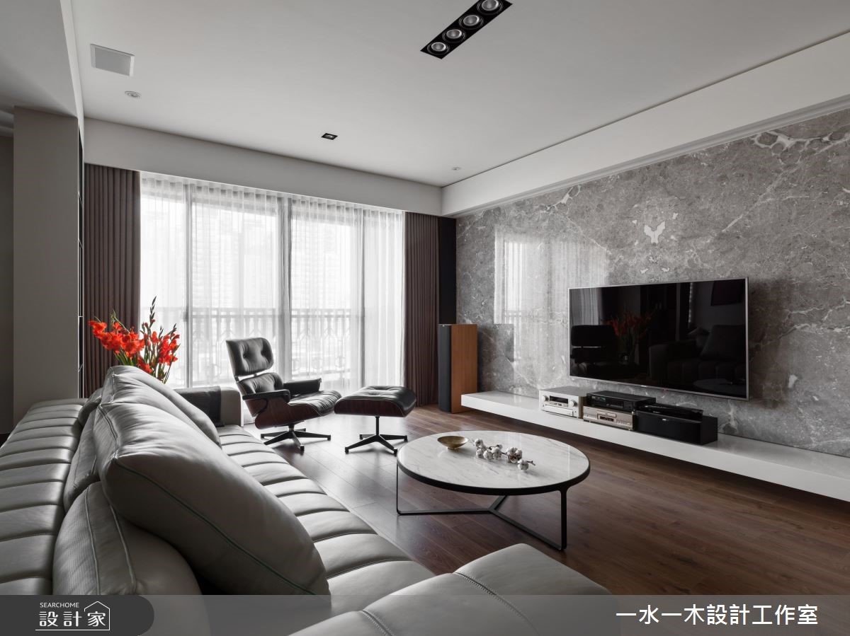 45坪新成屋(5年以下)＿人文禪風客廳案例圖片＿一水一木設計工作室＿一水一木_41之16
