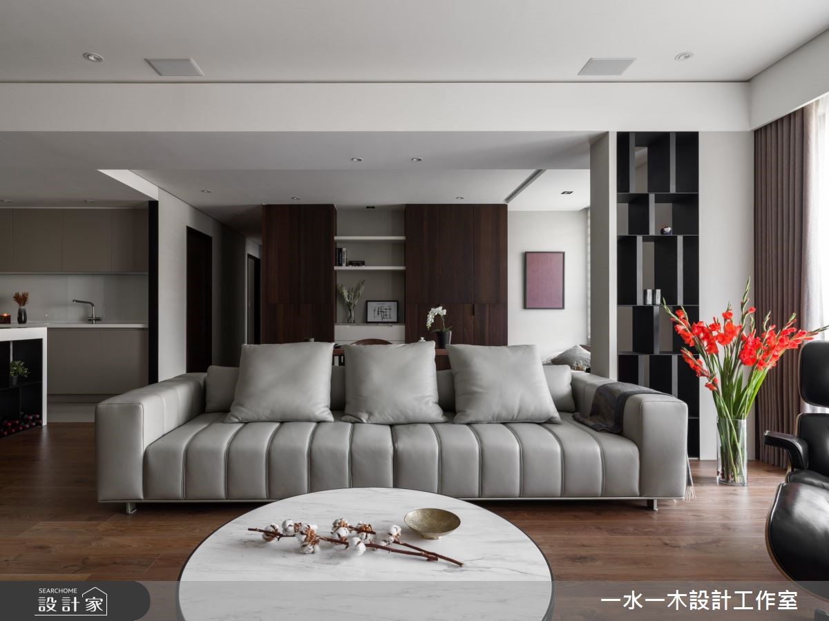 45坪新成屋(5年以下)＿人文禪風客廳案例圖片＿一水一木設計工作室＿一水一木_41之17