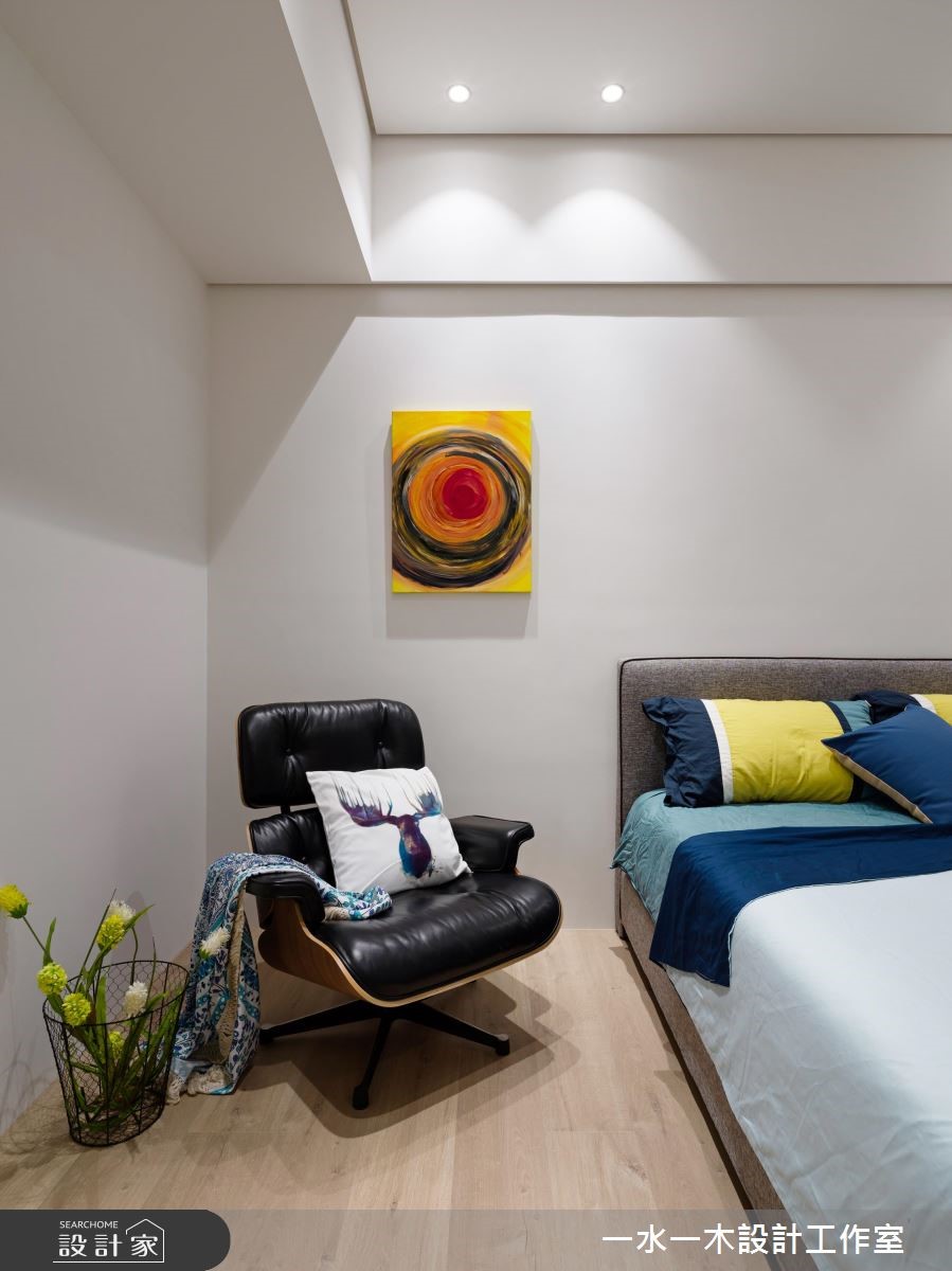 27坪新成屋(5年以下)＿現代風臥室案例圖片＿一水一木設計工作室＿一水一木_42之19