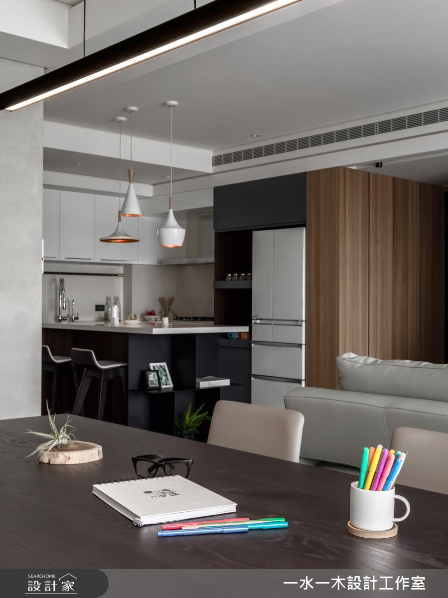27坪新成屋(5年以下)＿現代風餐廳案例圖片＿一水一木設計工作室＿一水一木_42之6