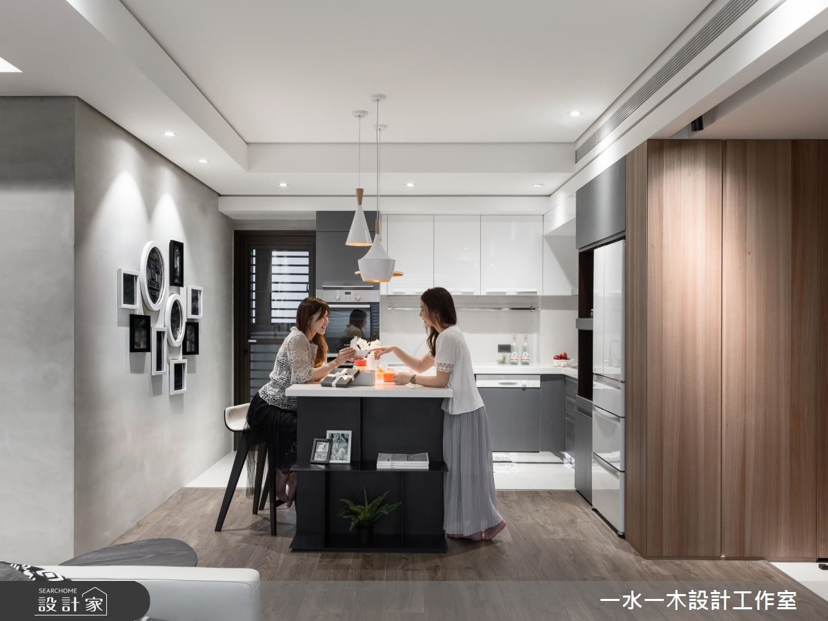 27坪新成屋(5年以下)＿現代風廚房案例圖片＿一水一木設計工作室＿一水一木_42之21