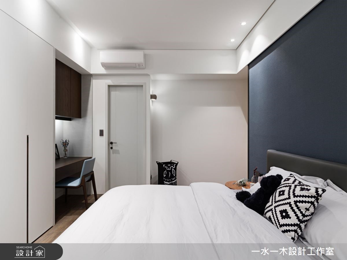 27坪新成屋(5年以下)＿現代風臥室案例圖片＿一水一木設計工作室＿一水一木_42之18