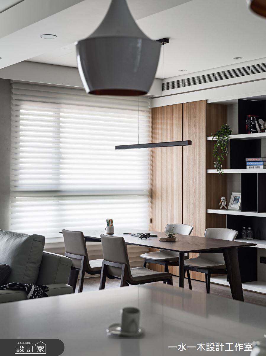 27坪新成屋(5年以下)＿現代風餐廳案例圖片＿一水一木設計工作室＿一水一木_42之12