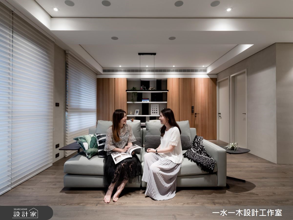 27坪新成屋(5年以下)＿現代風客廳案例圖片＿一水一木設計工作室＿一水一木_42之23