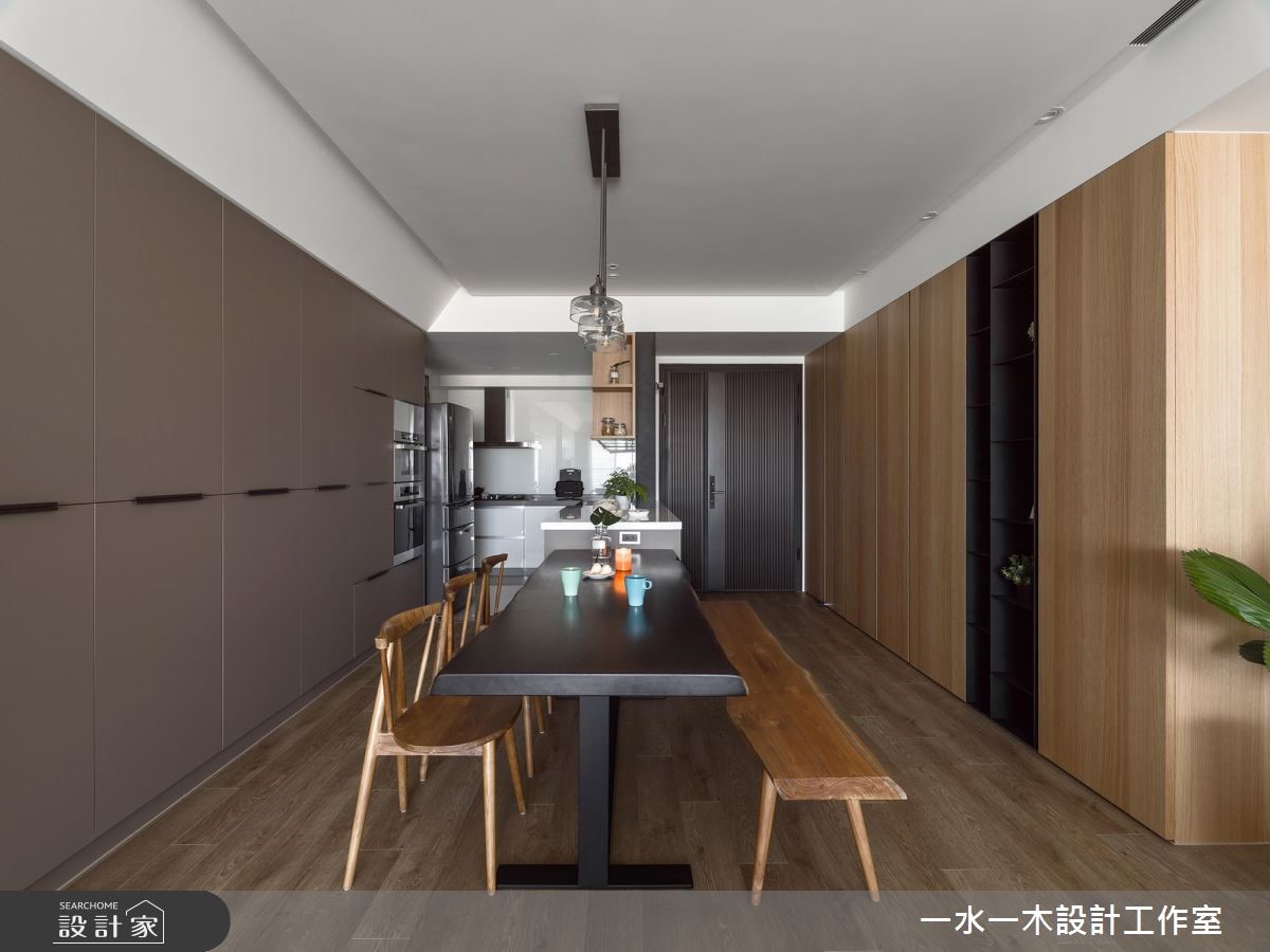 38坪新成屋(5年以下)＿現代風餐廳案例圖片＿一水一木設計工作室＿一水一木_43之3