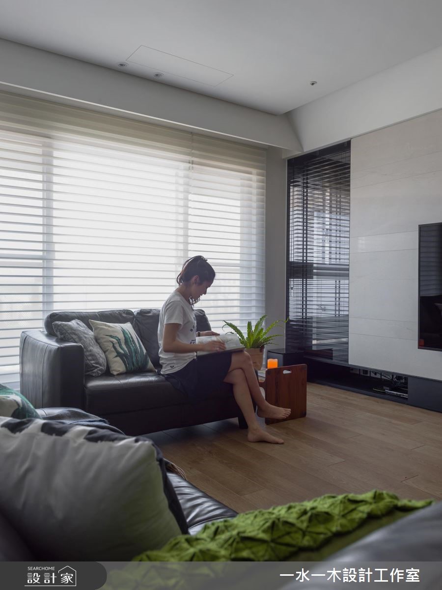 38坪新成屋(5年以下)＿現代風客廳案例圖片＿一水一木設計工作室＿一水一木_43之21