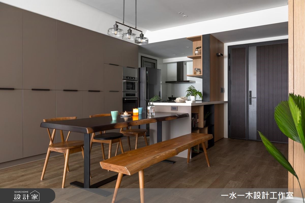 38坪新成屋(5年以下)＿現代風餐廳廚房案例圖片＿一水一木設計工作室＿一水一木_43之4