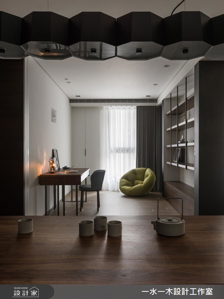 39坪新成屋(5年以下)＿現代風書房案例圖片＿一水一木設計工作室＿一水一木_46之18