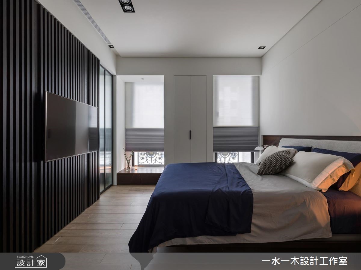 39坪新成屋(5年以下)＿現代風臥室案例圖片＿一水一木設計工作室＿一水一木_46之25