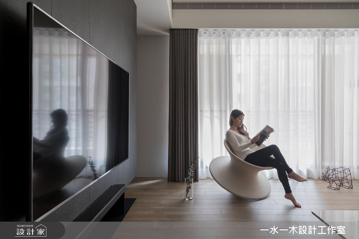 39坪新成屋(5年以下)＿現代風客廳案例圖片＿一水一木設計工作室＿一水一木_46之6