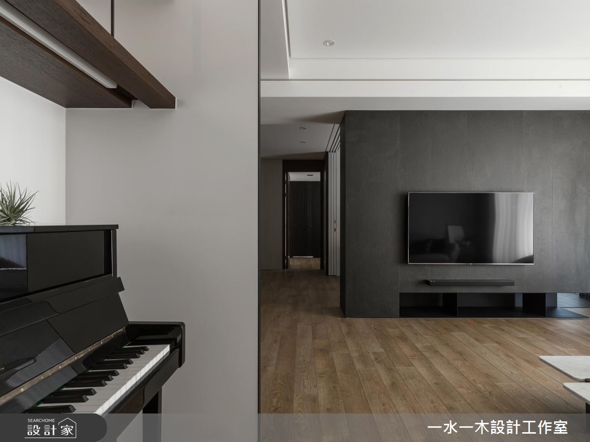 39坪新成屋(5年以下)＿現代風客廳案例圖片＿一水一木設計工作室＿一水一木_46之11