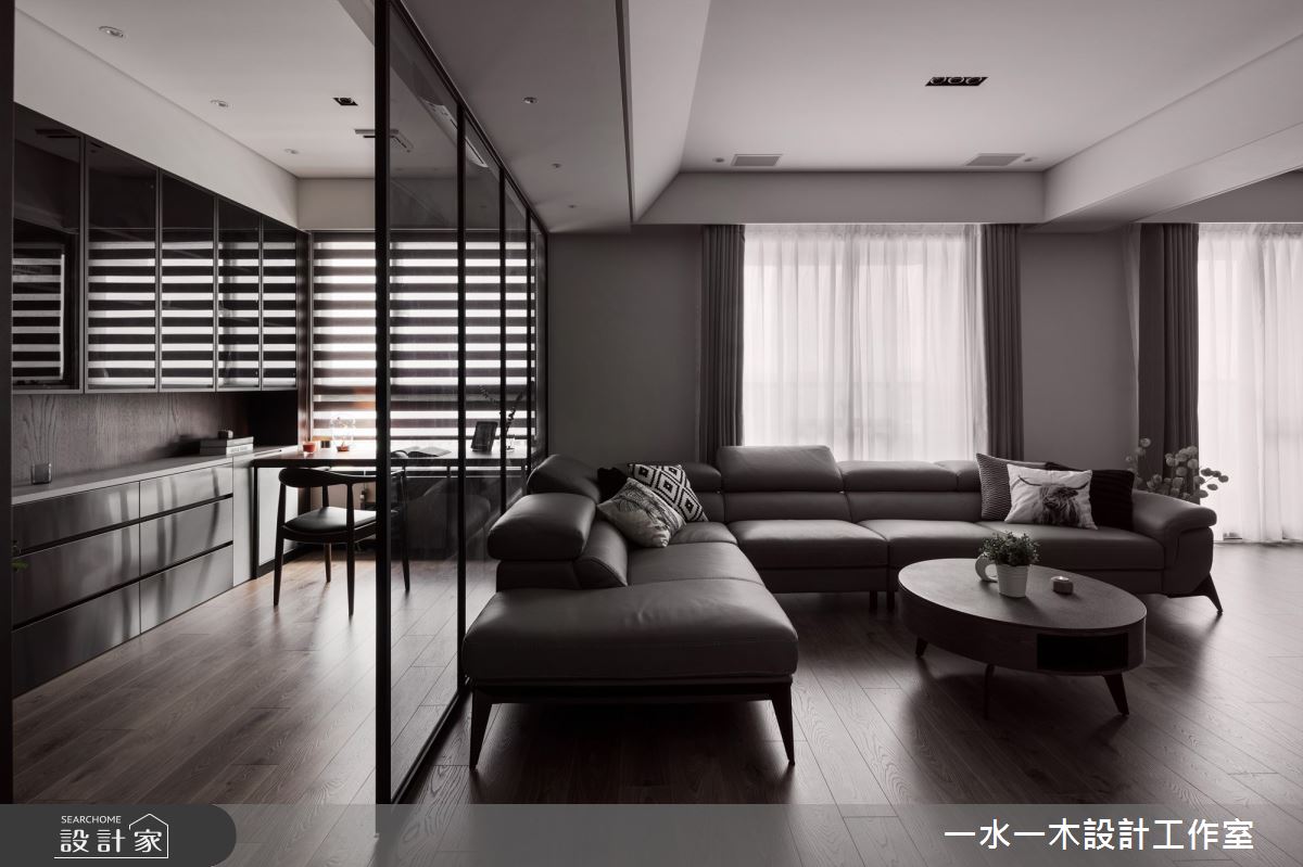 40坪新成屋(5年以下)＿現代風客廳案例圖片＿一水一木設計工作室＿一水一木_48之9