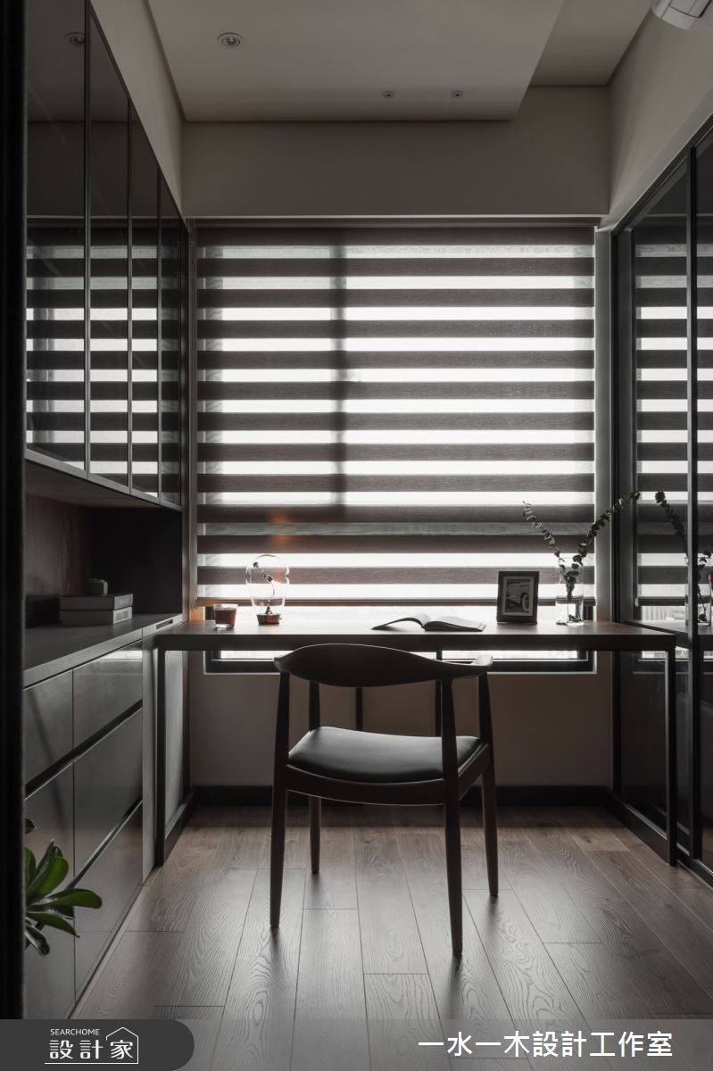 40坪新成屋(5年以下)＿現代風書房案例圖片＿一水一木設計工作室＿一水一木_48之12