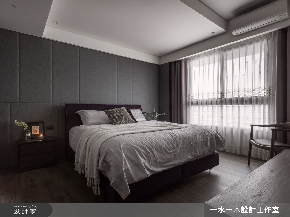 40坪新成屋(5年以下)＿現代風臥室案例圖片＿一水一木設計工作室＿一水一木_48之23
