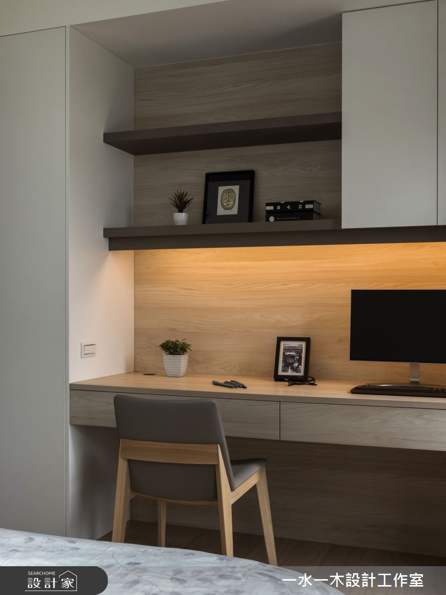 40坪新成屋(5年以下)＿現代風臥室案例圖片＿一水一木設計工作室＿一水一木_48之25