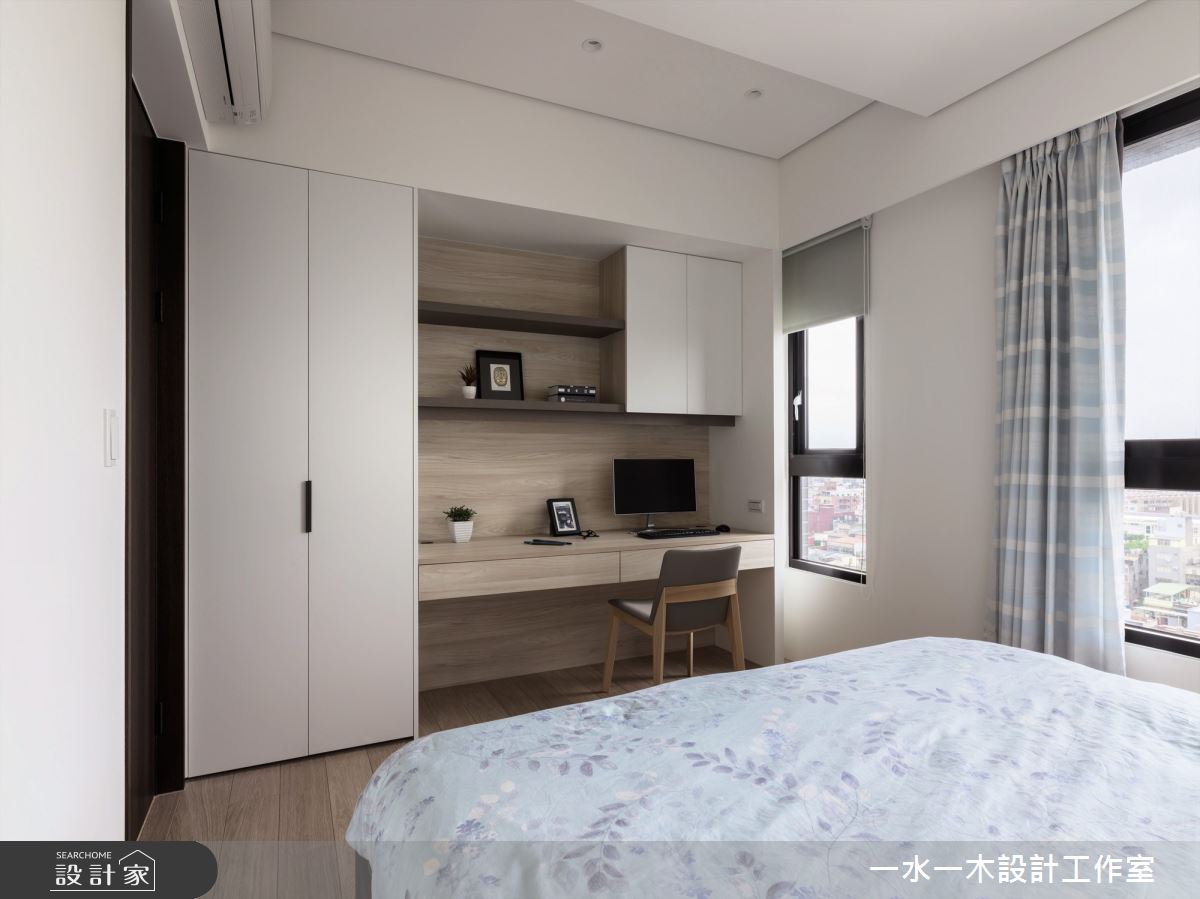 40坪新成屋(5年以下)＿現代風臥室案例圖片＿一水一木設計工作室＿一水一木_48之24