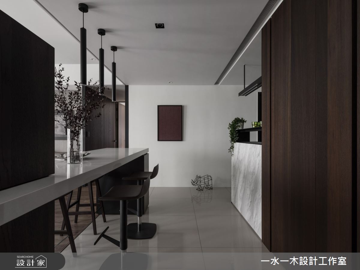 40坪新成屋(5年以下)＿現代風吧檯案例圖片＿一水一木設計工作室＿一水一木_48之18