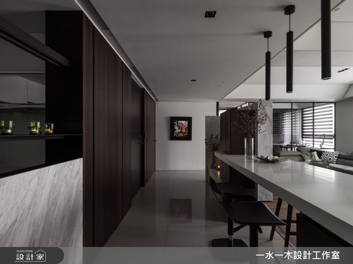 40坪新成屋(5年以下)＿現代風吧檯案例圖片＿一水一木設計工作室＿一水一木_48之19