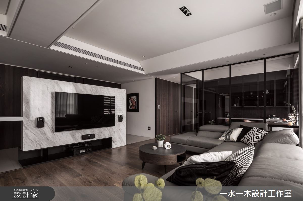 40坪新成屋(5年以下)＿現代風客廳案例圖片＿一水一木設計工作室＿一水一木_48之4
