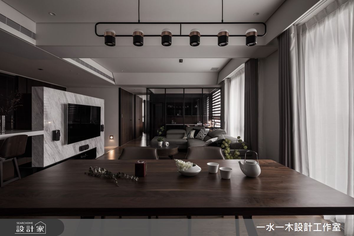 40坪新成屋(5年以下)＿現代風餐廳案例圖片＿一水一木設計工作室＿一水一木_48之15